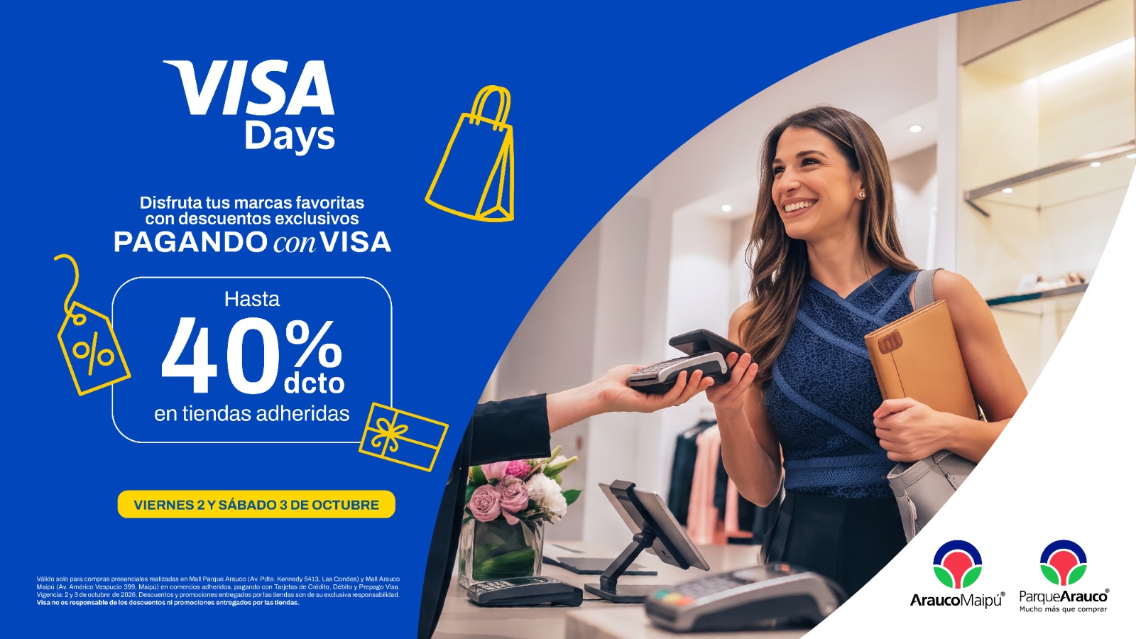 Regresan los Visa Days con hasta 40% de descuento.