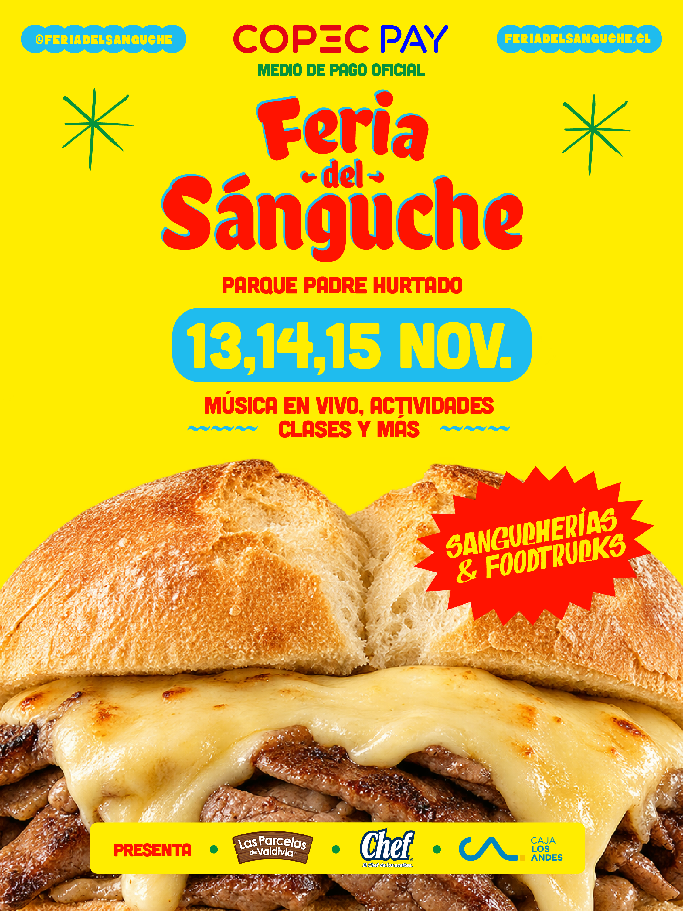 Feria del Sánguche vuelve en noviembre